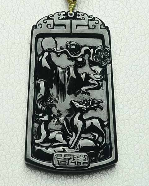 梅鹿争春
