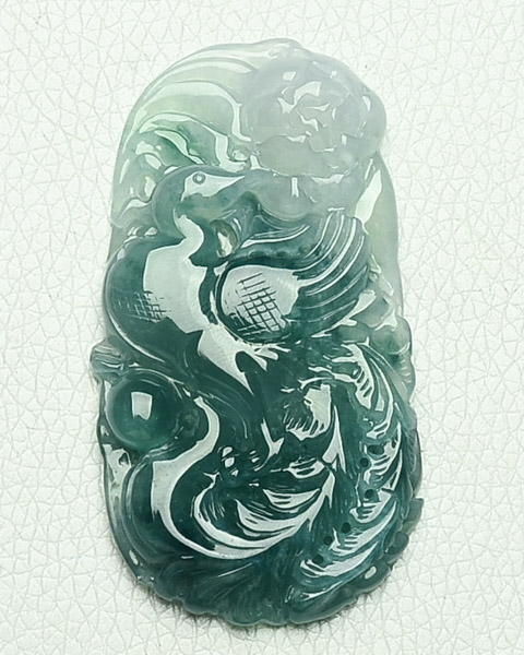凤穿牡丹