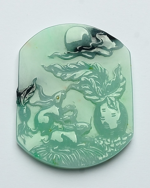 玉兔望月