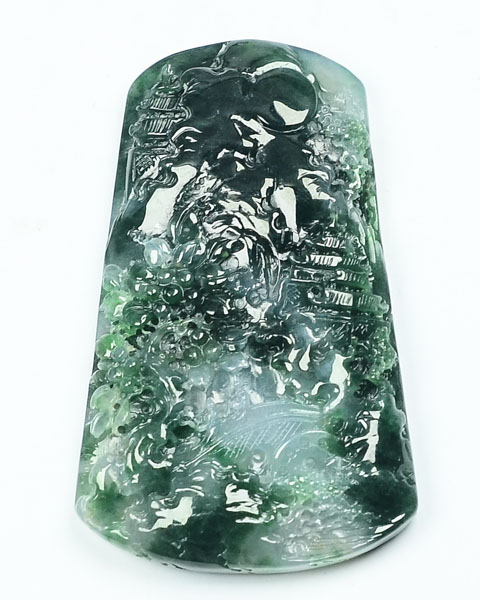 翠绿青山