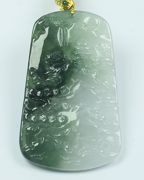 翠绿青山