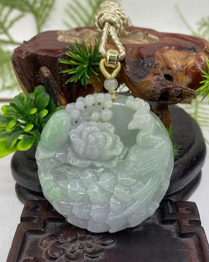 凤穿牡丹