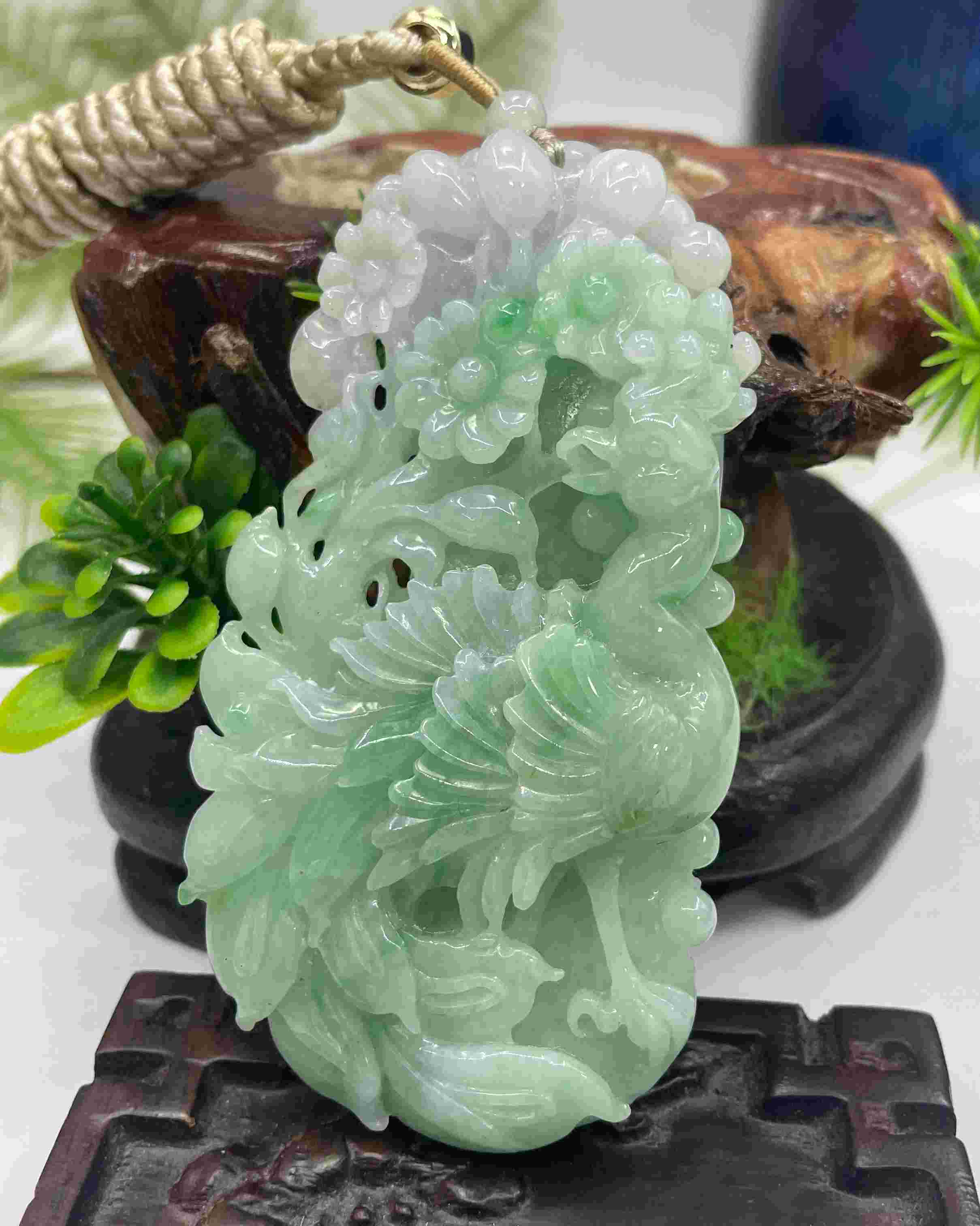 凤穿牡丹