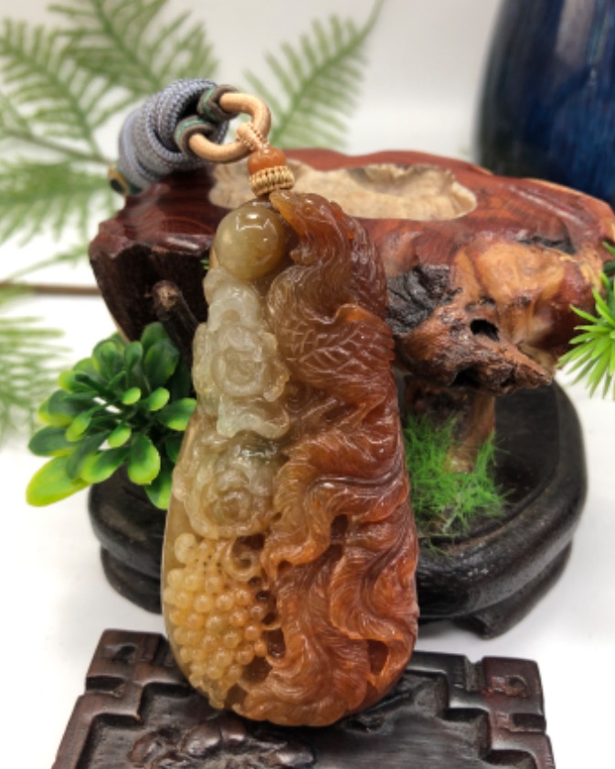 凤穿牡丹