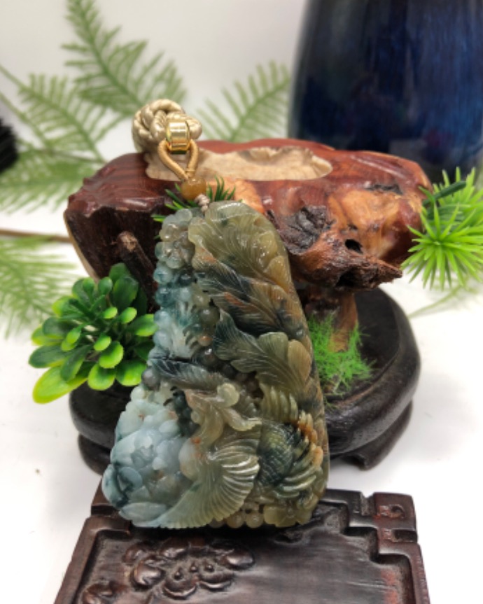凤穿牡丹
