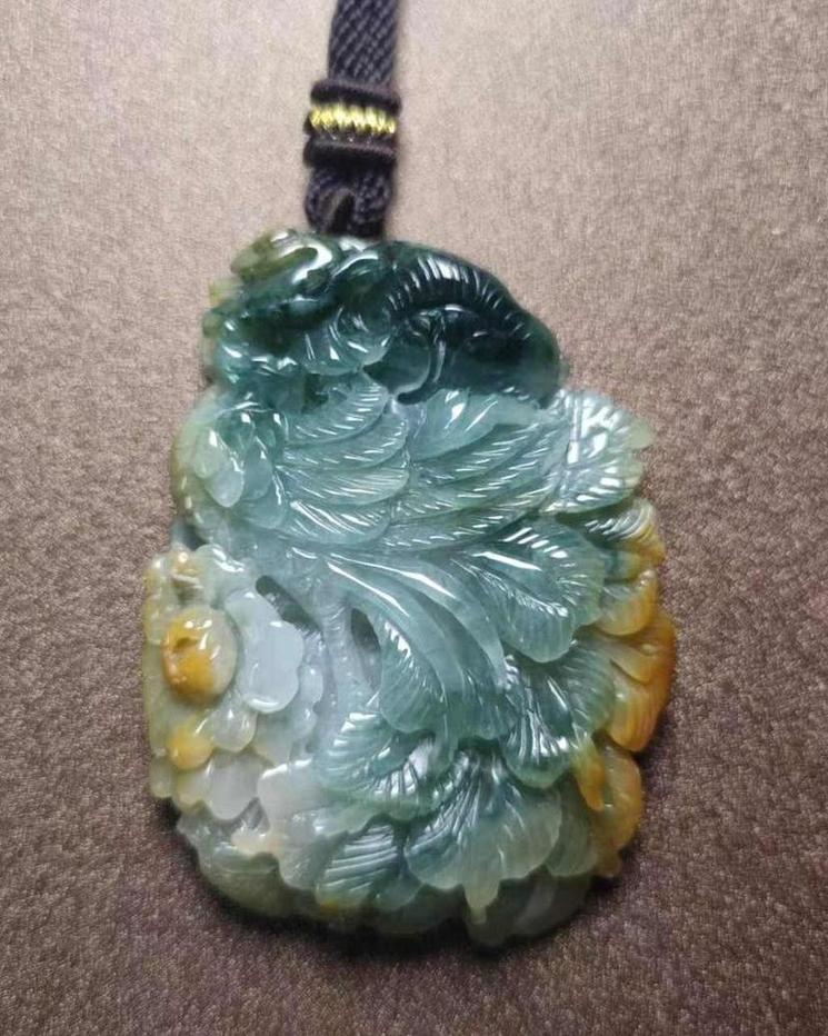凤穿牡丹