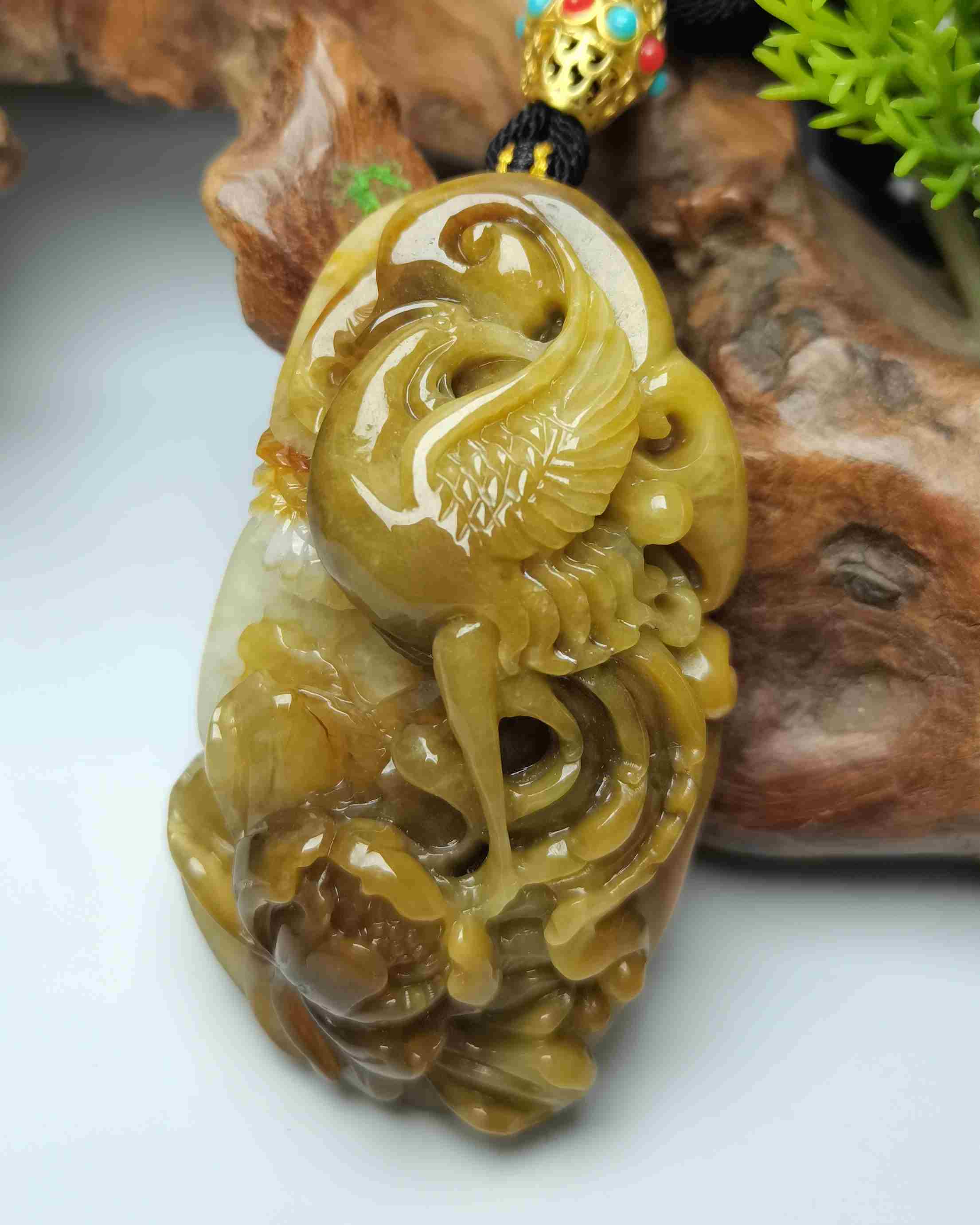 凤穿牡丹