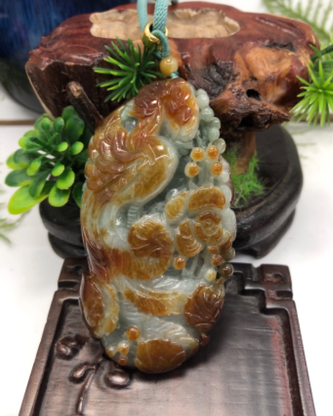 凤穿牡丹
