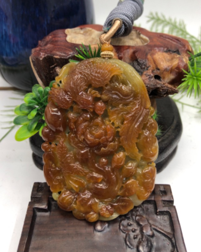 凤穿牡丹