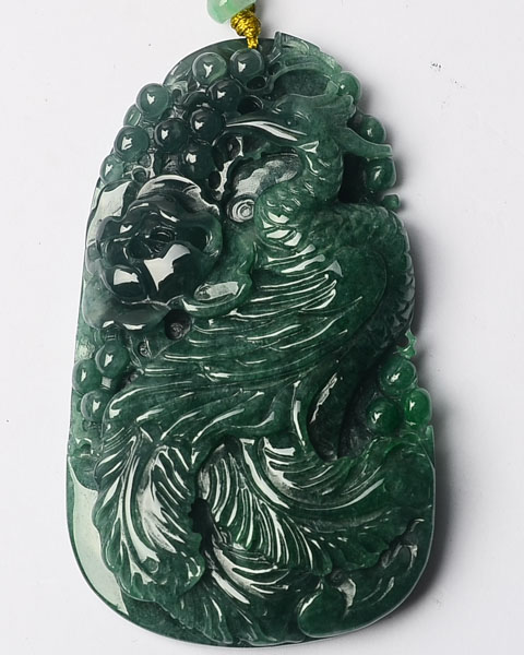 凤穿牡丹