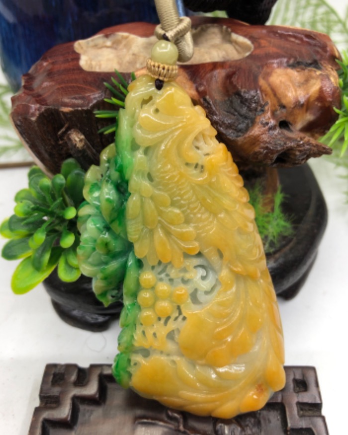 凤穿牡丹