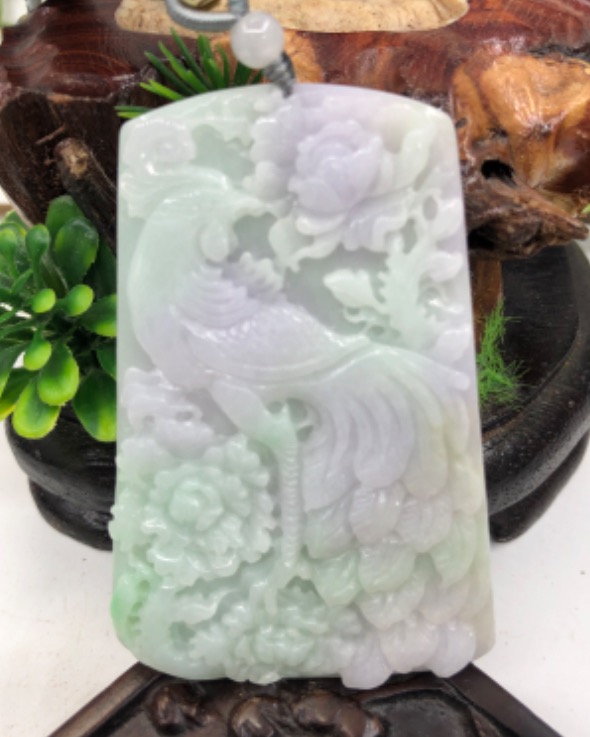 凤穿牡丹