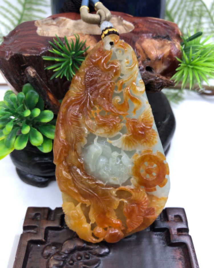 凤穿牡丹