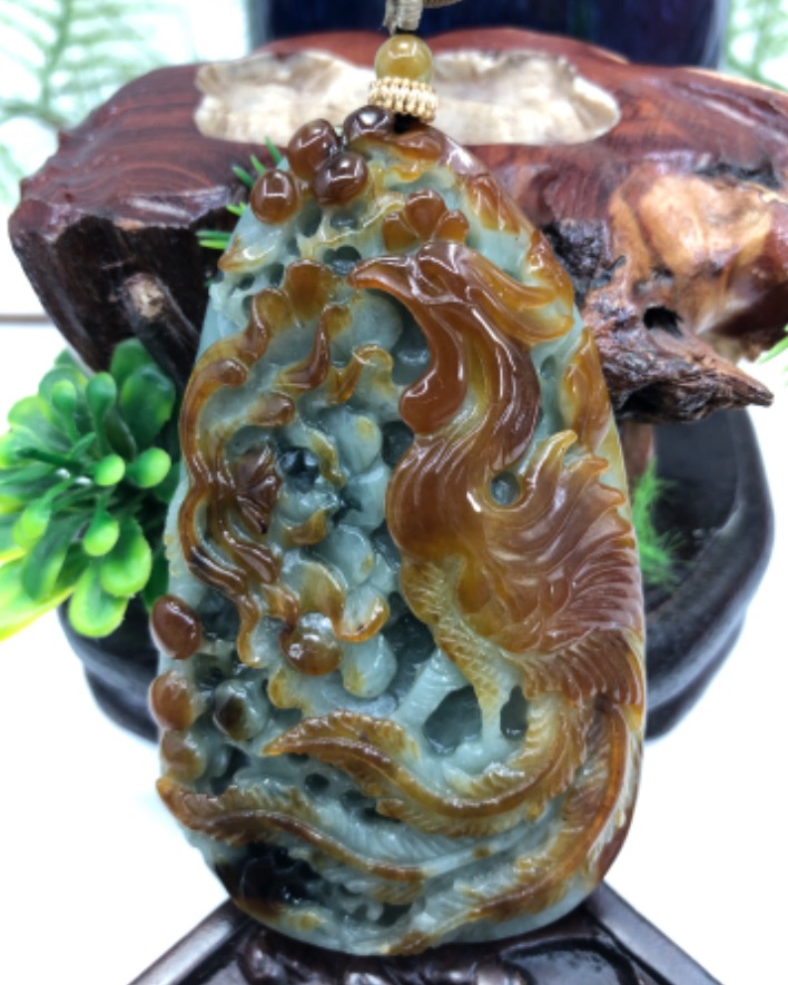 凤穿牡丹