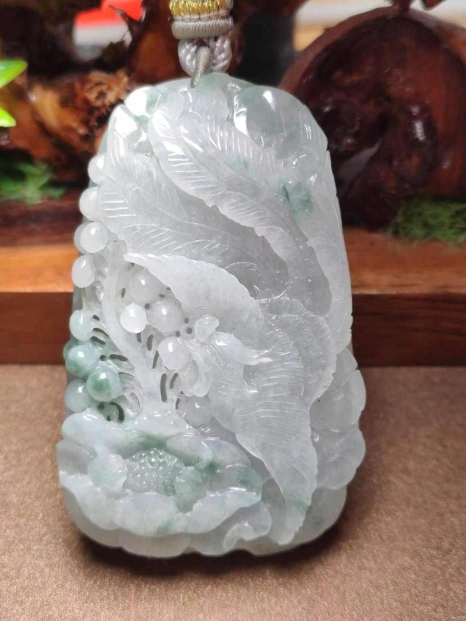 凤穿牡丹