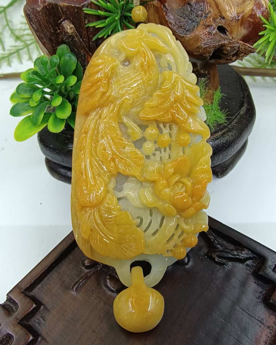 凤穿牡丹