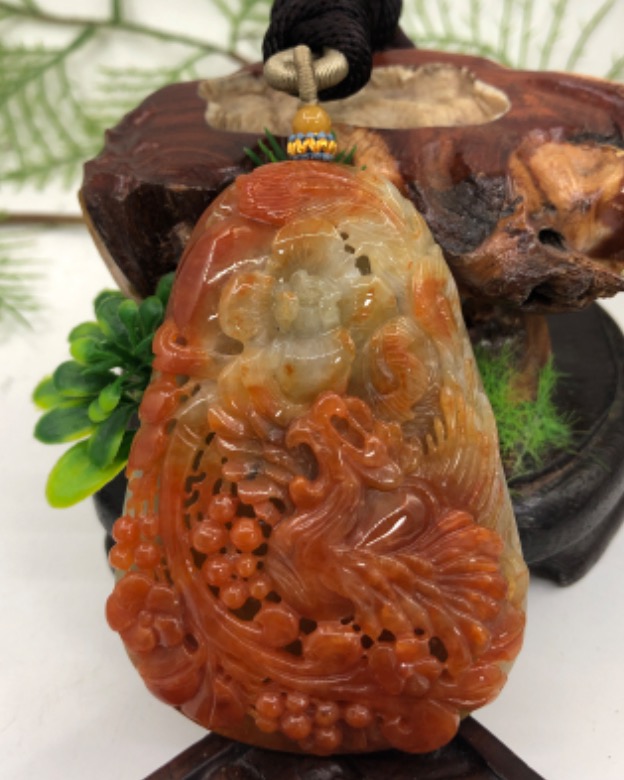 凤穿牡丹