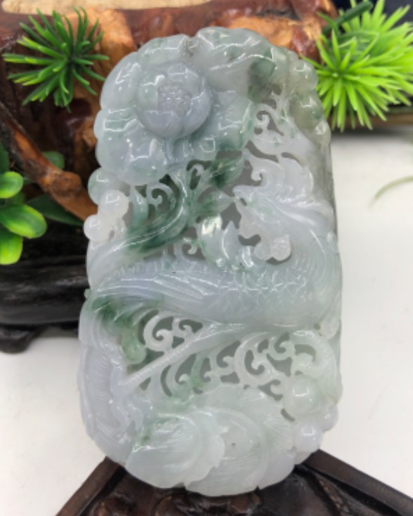 凤穿牡丹