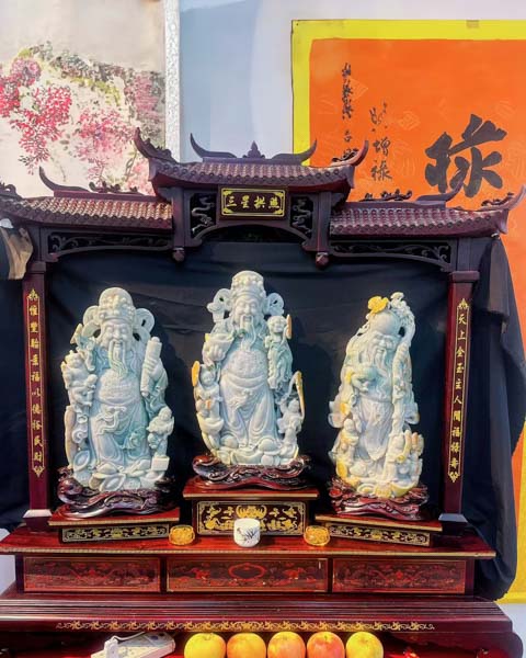三星拱照