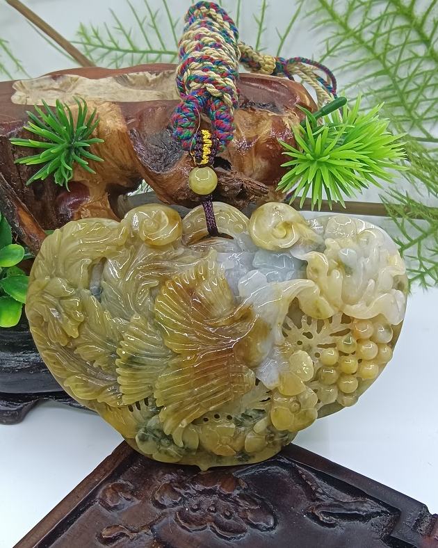 凤穿牡丹