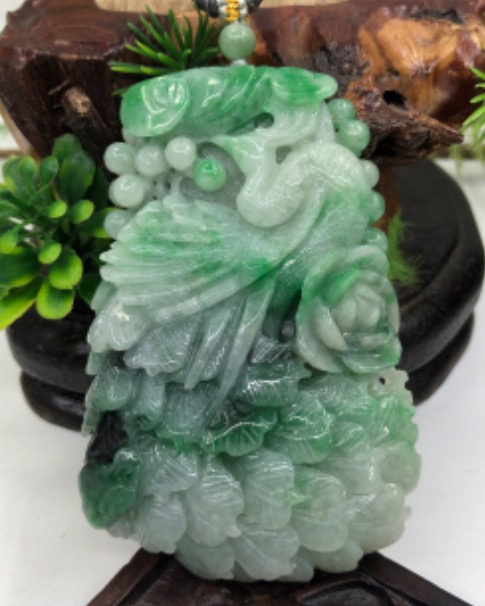 凤穿牡丹