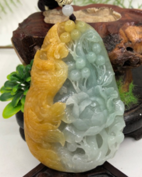 凤穿牡丹