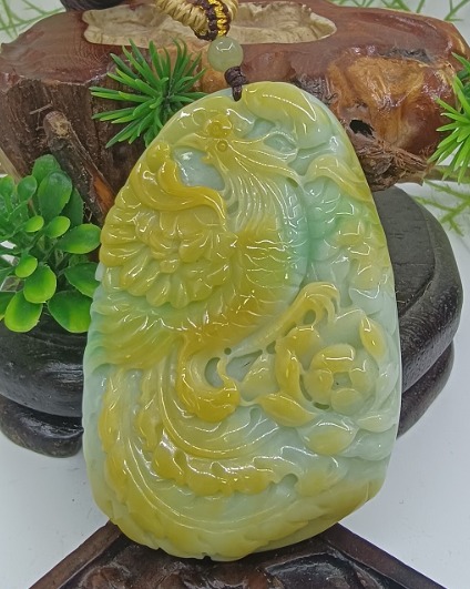 凤穿牡丹