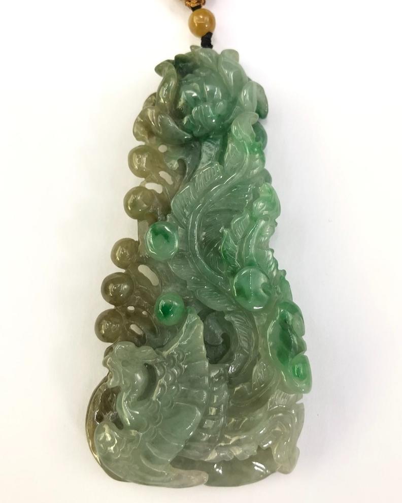 凤穿牡丹