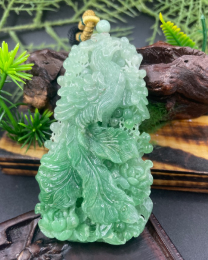 凤穿牡丹