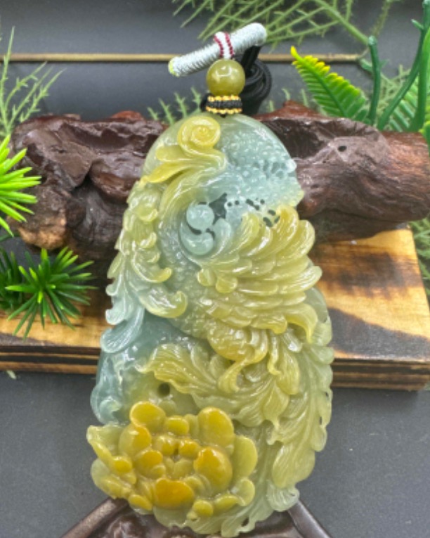 凤穿牡丹