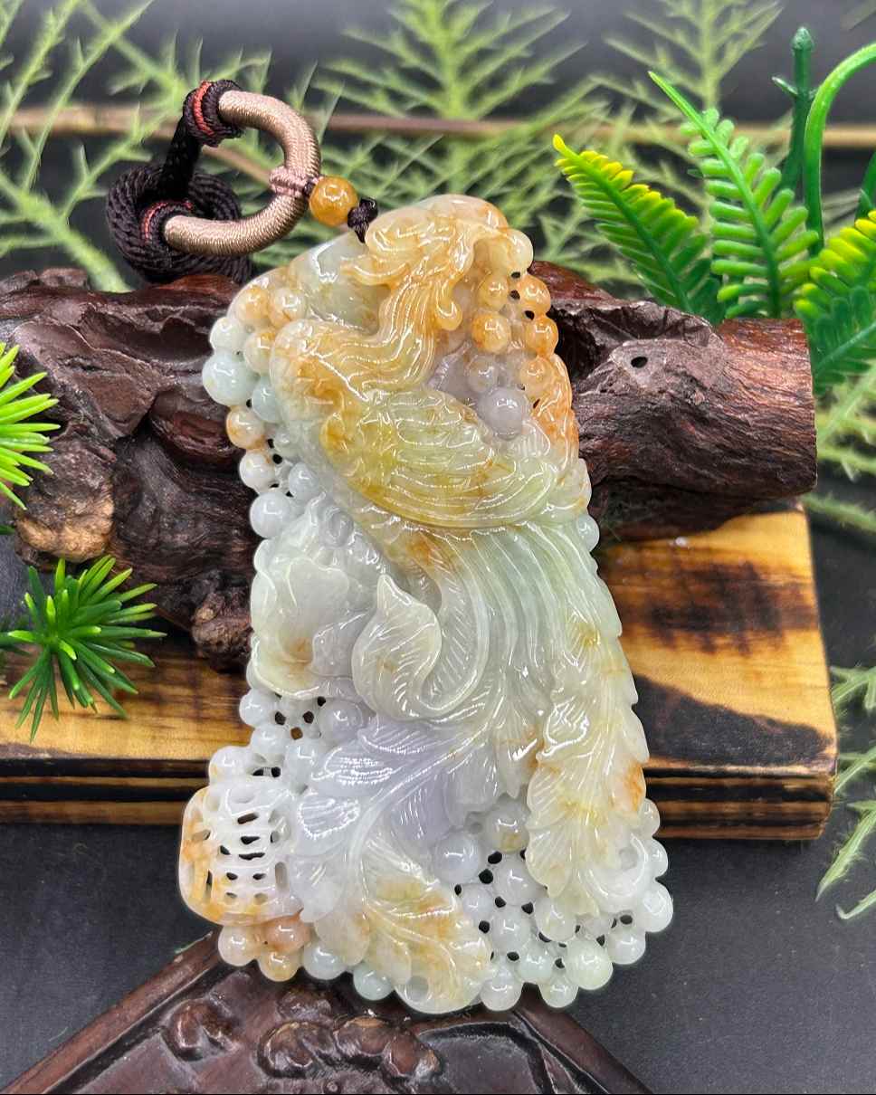 凤穿牡丹