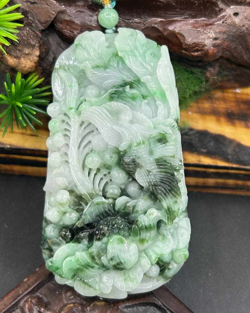 凤穿牡丹