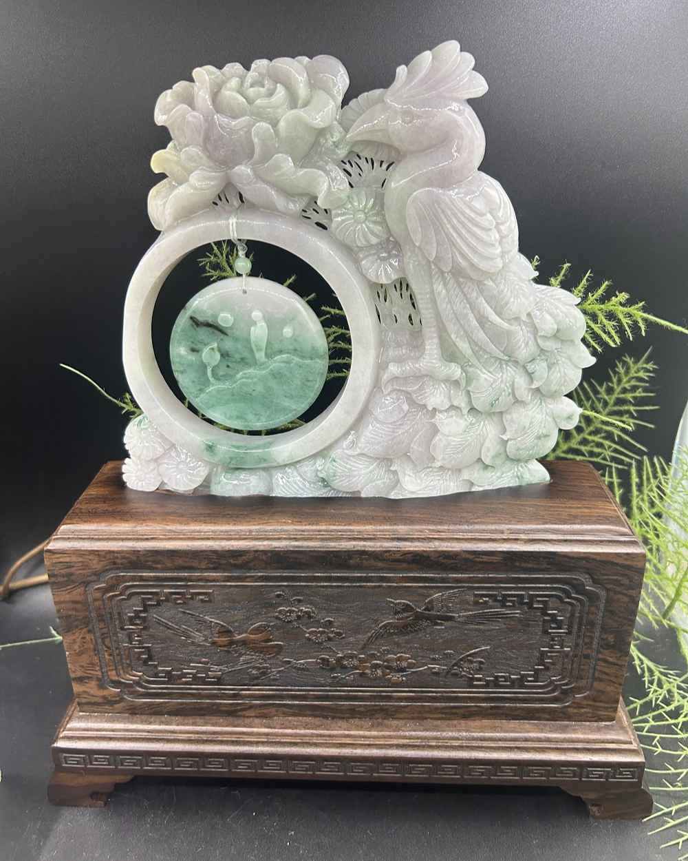 凤穿牡丹