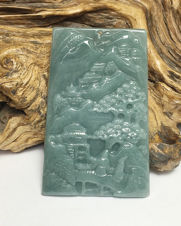 松山远景